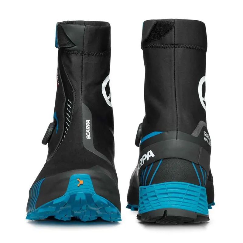 Scarpa Mens Ribelle Run Kalibra G Shoes - Black-Azure-4